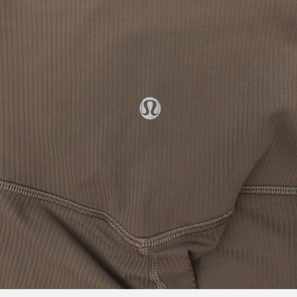 NWT lululemon ribbed align 28 inch in Nomad - Picture 5 of 5